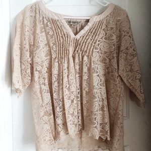 Pretty pale pink top!